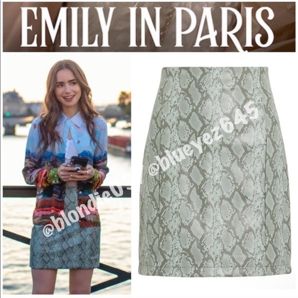 Ronny Kobo Rida Skirt in Sage Multi XS